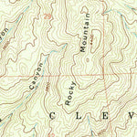 United States Geological Survey Warner Springs, CA (1959, 24000-Scale) digital map