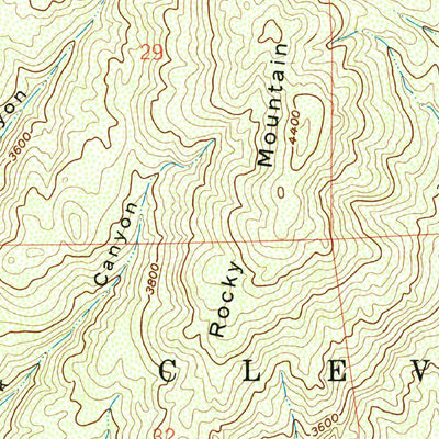United States Geological Survey Warner Springs, CA (1959, 24000-Scale) digital map