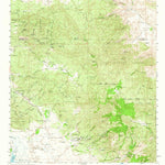 United States Geological Survey Warner Springs, CA (1960, 62500-Scale) digital map