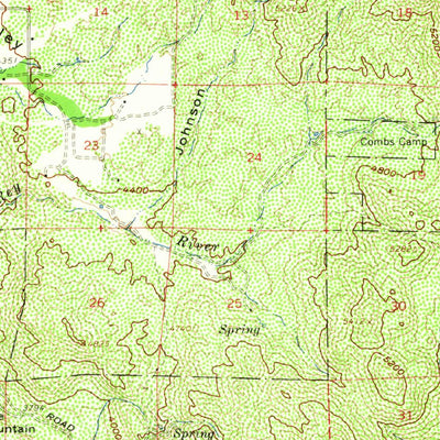 United States Geological Survey Warner Springs, CA (1960, 62500-Scale) digital map