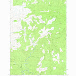 United States Geological Survey Warnicke Creek, OR (1974, 24000-Scale) digital map
