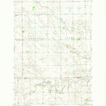 United States Geological Survey Warnke Hill, ND (1973, 24000-Scale) digital map