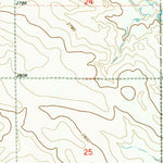 United States Geological Survey Warnke Hill, ND (1973, 24000-Scale) digital map