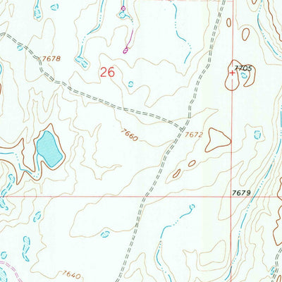 United States Geological Survey Warren Bridge, WY (1966, 24000-Scale) digital map