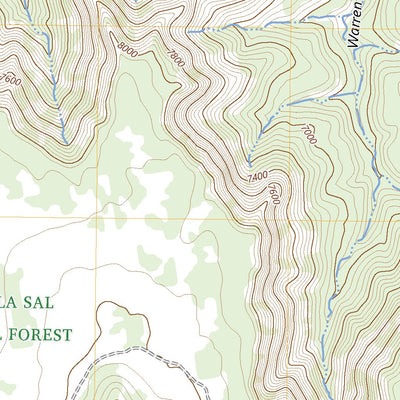 United States Geological Survey Warren Canyon, UT (2023, 24000-Scale) digital map