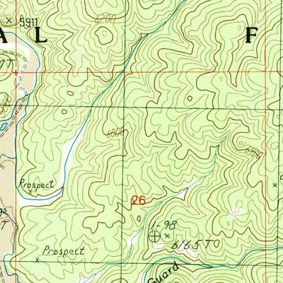 United States Geological Survey Warren, ID (1989, 24000-Scale) digital map