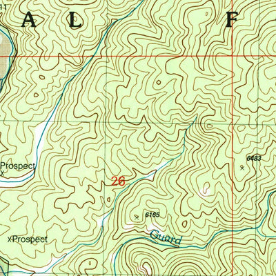 United States Geological Survey Warren, ID (2004, 24000-Scale) digital map