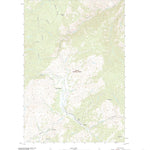 United States Geological Survey Warren, ID (2020, 24000-Scale) digital map