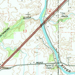 United States Geological Survey Warren, IN (1969, 24000-Scale) digital map