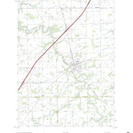 United States Geological Survey Warren, IN (2022, 24000-Scale) digital map