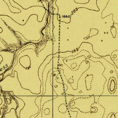 United States Geological Survey Warren Lake, TX (1915, 24000-Scale) digital map