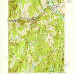 United States Geological Survey Warren, MA (1954, 31680-Scale) digital map