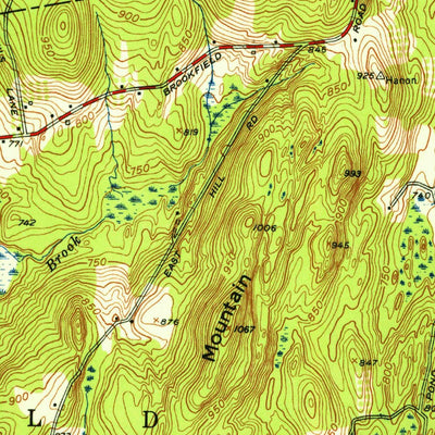United States Geological Survey Warren, MA (1954, 31680-Scale) digital map