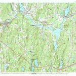 United States Geological Survey Warren, MA (1982, 25000-Scale) digital map