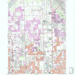 United States Geological Survey Warren, MI (1968, 24000-Scale) digital map