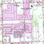 United States Geological Survey Warren, MI (1968, 24000-Scale) digital map