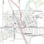 United States Geological Survey Warren, MN (2022, 24000-Scale) digital map