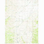 United States Geological Survey Warren Mountain, ID (1987, 24000-Scale) digital map