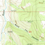 United States Geological Survey Warren Mountain, ID (1987, 24000-Scale) digital map