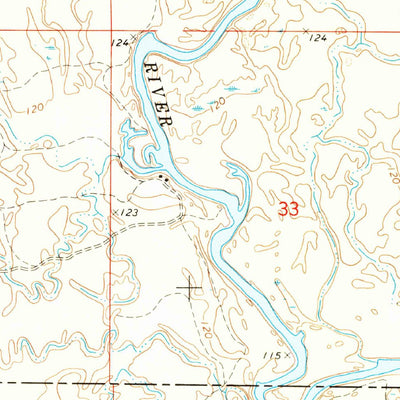United States Geological Survey Warren NE, AR (1973, 24000-Scale) digital map