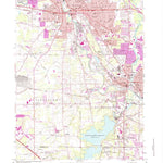 United States Geological Survey Warren, OH (1959, 24000-Scale) digital map