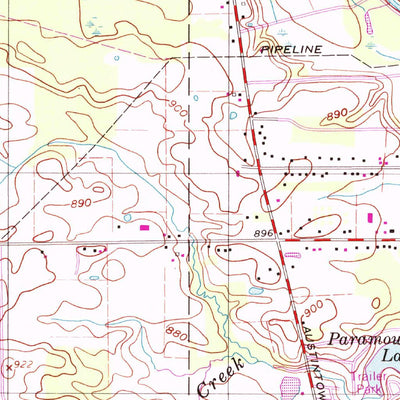 United States Geological Survey Warren, OH (1994, 24000-Scale) digital map
