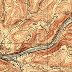United States Geological Survey Warren, PA-NY (1907, 62500-Scale) digital map