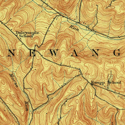 United States Geological Survey Warren, PA-NY (1908, 62500-Scale) digital map