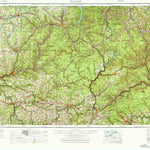 United States Geological Survey Warren, PA-NY (1957, 250000-Scale) digital map