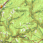 United States Geological Survey Warren, PA-NY (1957, 250000-Scale) digital map