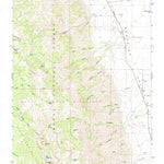 United States Geological Survey Warren Peak, CA (1963, 24000-Scale) digital map