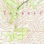 United States Geological Survey Warren Peak, CA (1963, 24000-Scale) digital map