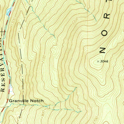 United States Geological Survey Warren, VT (1970, 24000-Scale) digital map