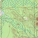 United States Geological Survey Warrens West, WI (1983, 24000-Scale) digital map
