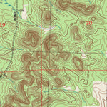 United States Geological Survey Warrens West, WI (1983, 24000-Scale) digital map