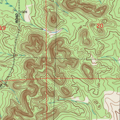 United States Geological Survey Warrens West, WI (1983, 24000-Scale) digital map