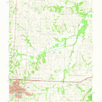United States Geological Survey Warrensburg East, MO (1962, 24000-Scale) digital map