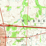United States Geological Survey Warrensburg East, MO (1962, 24000-Scale) digital map
