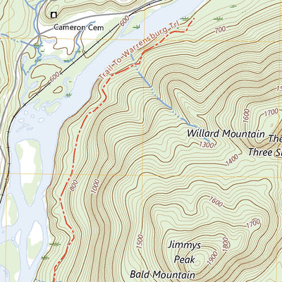 United States Geological Survey Warrensburg, NY (2023, 24000-Scale) digital map