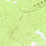United States Geological Survey Warrensville, NC (1966, 24000-Scale) digital map