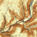 United States Geological Survey Warrensville, PA (1934, 62500-Scale) digital map