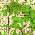 United States Geological Survey Warrensville, PA (1953, 62500-Scale) digital map