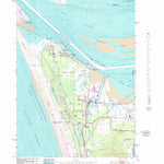 United States Geological Survey Warrenton, OR-WA (1953, 24000-Scale) digital map