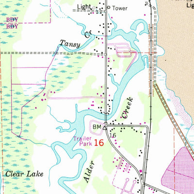 United States Geological Survey Warrenton, OR-WA (1953, 24000-Scale) digital map