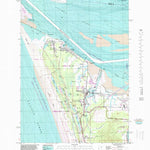 United States Geological Survey Warrenton, OR-WA (1996, 24000-Scale) digital map