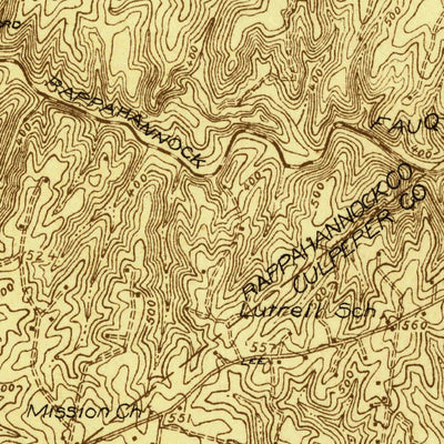 United States Geological Survey Warrenton, VA (1927, 48000-Scale) digital map