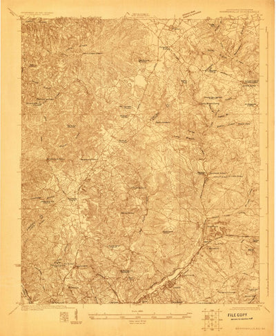 United States Geological Survey Warrenville, SC-GA (1923, 48000-Scale) digital map