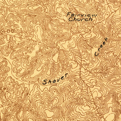 United States Geological Survey Warrenville, SC-GA (1923, 48000-Scale) digital map