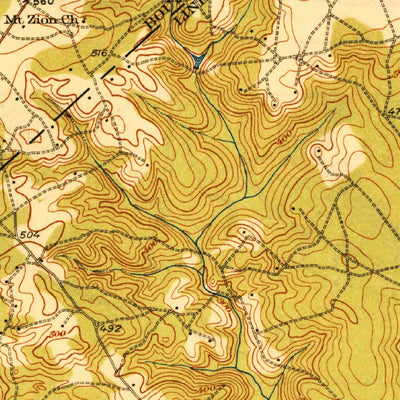 United States Geological Survey Warrenville, SC-GA (1928, 62500-Scale) digital map