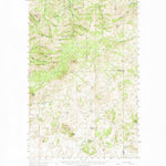 United States Geological Survey Warrick, MT (1959, 62500-Scale) digital map